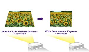 Digital keystone correction HYD