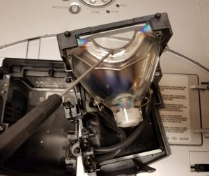 How To Change The Projector Lamp